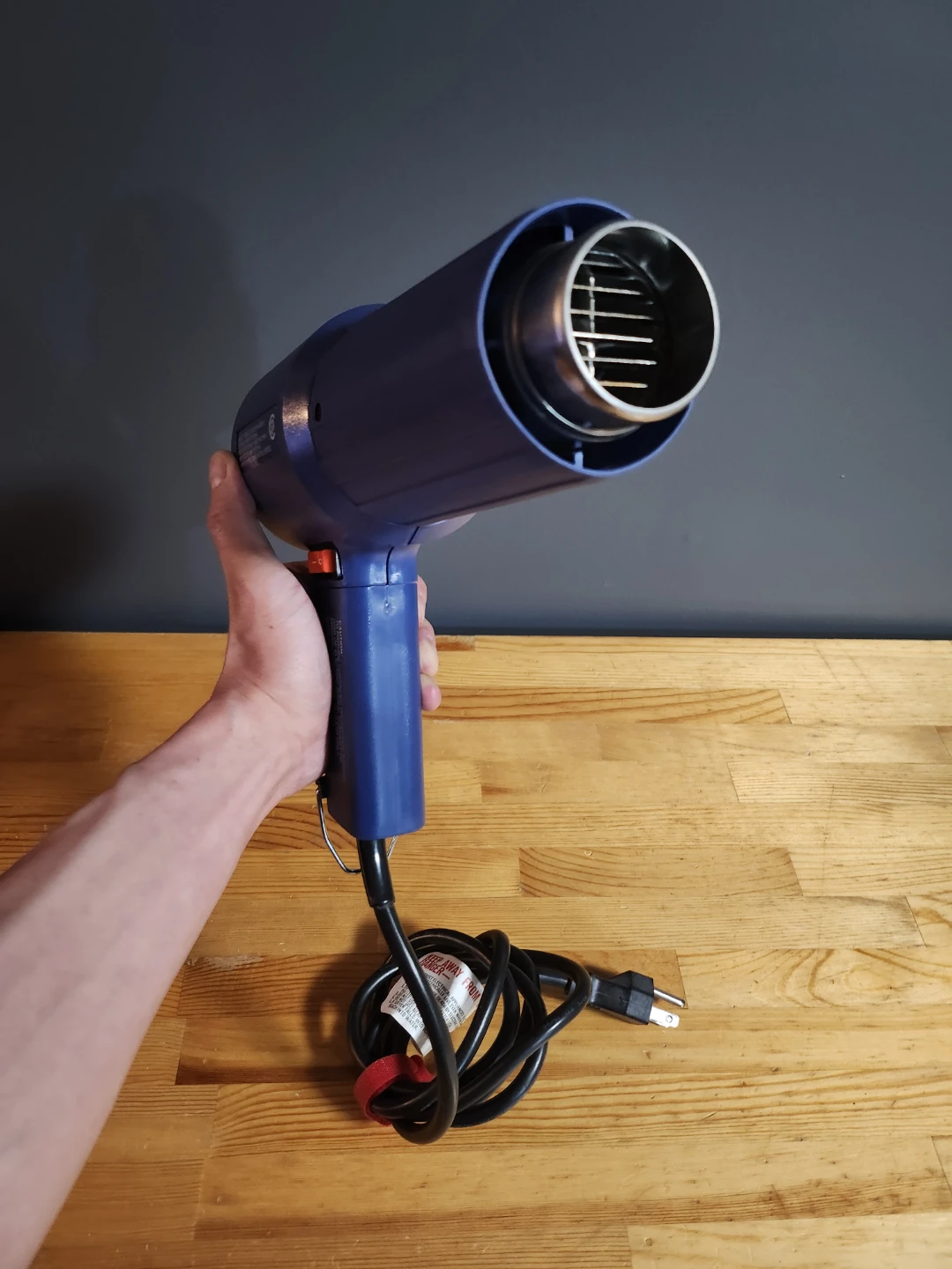 Heat Gun 1500W - Blue - photo 4