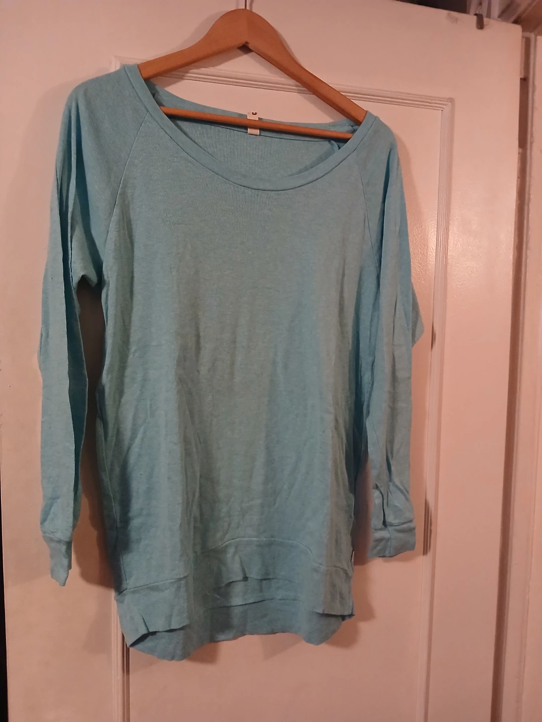 TNA Blue Long Sleeve Shirt Size S