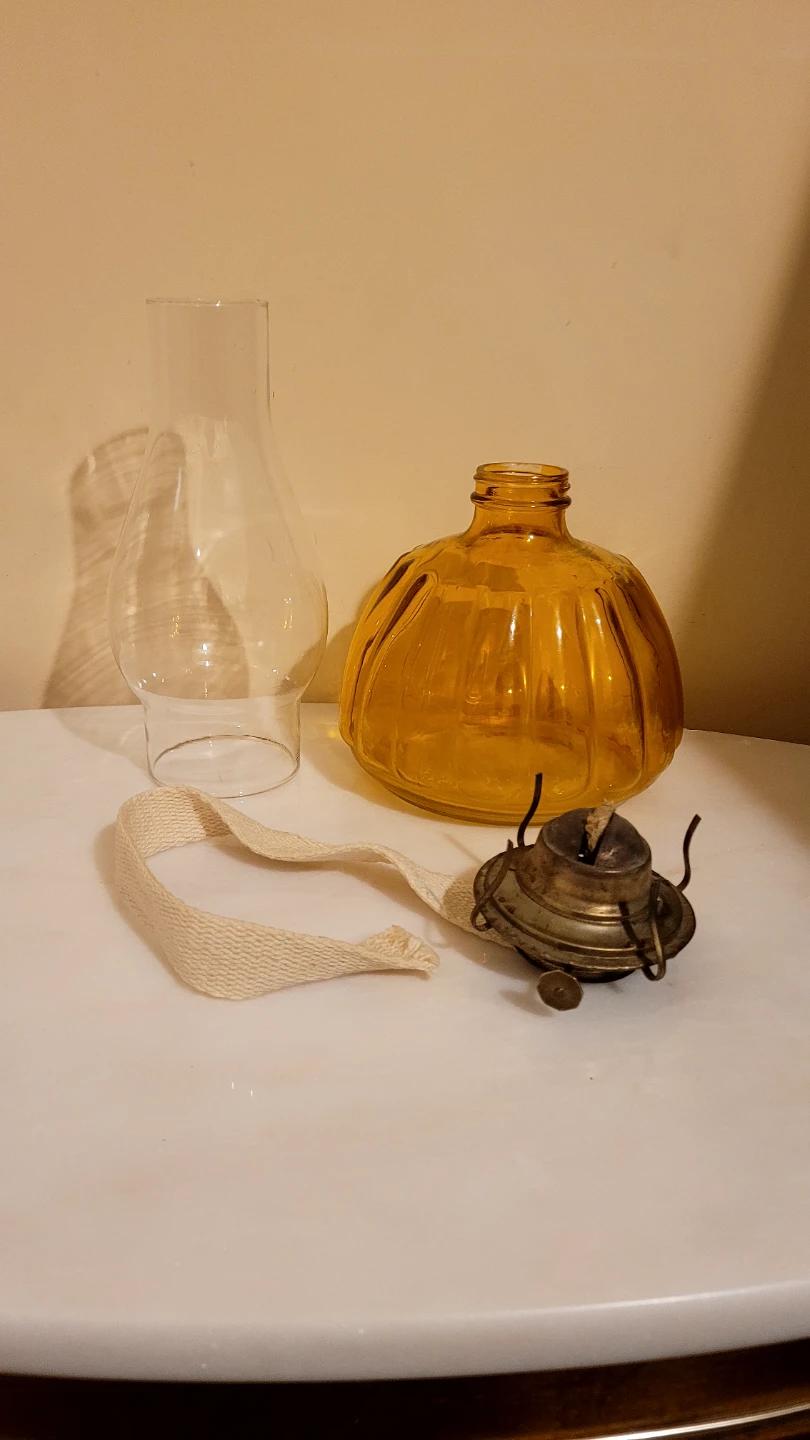 Amber Oil Lamp - photo 2