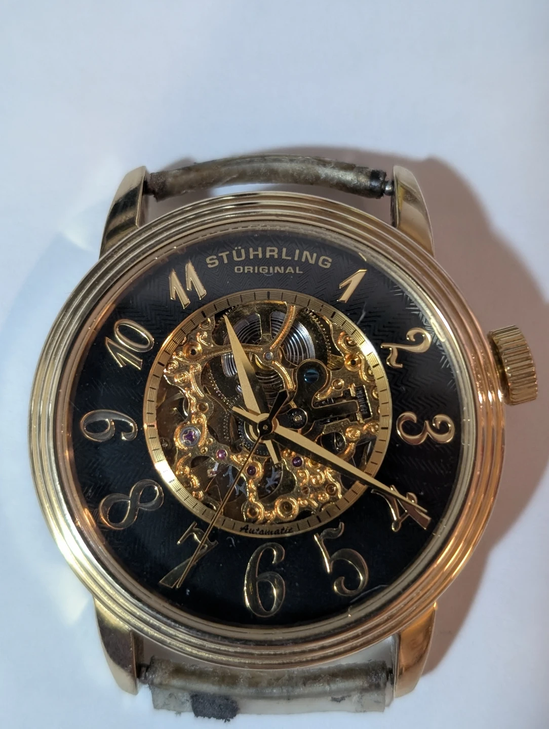 Stuhrling Original Men's Skeleton Automatic Watch - photo 2