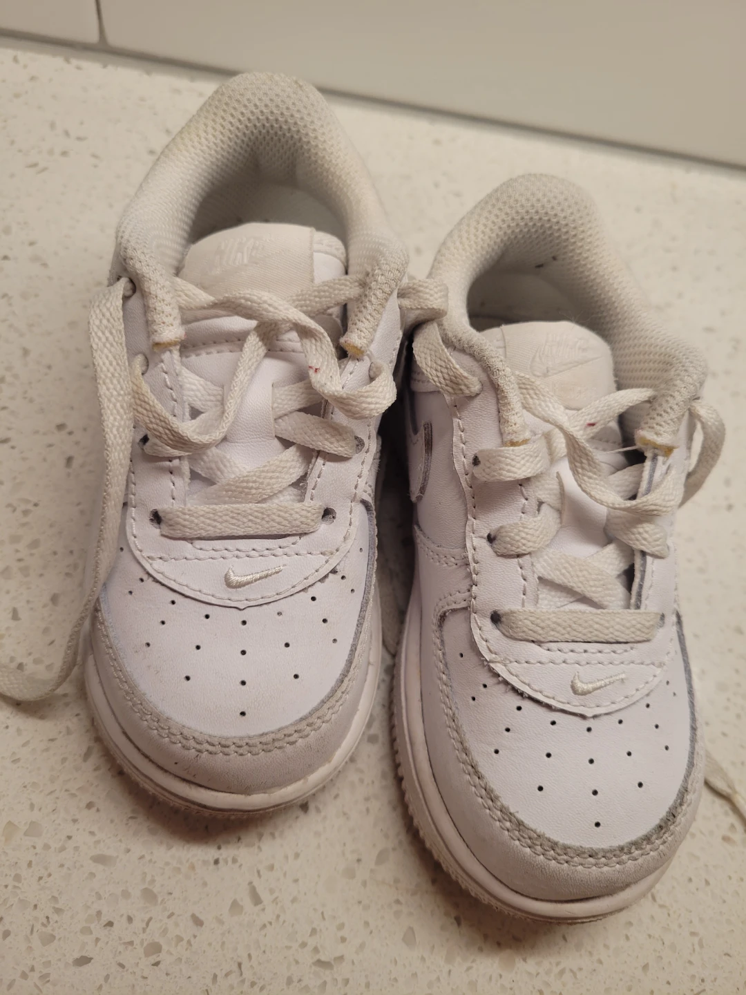 Nike Air Force 1 Toddler Shoes White