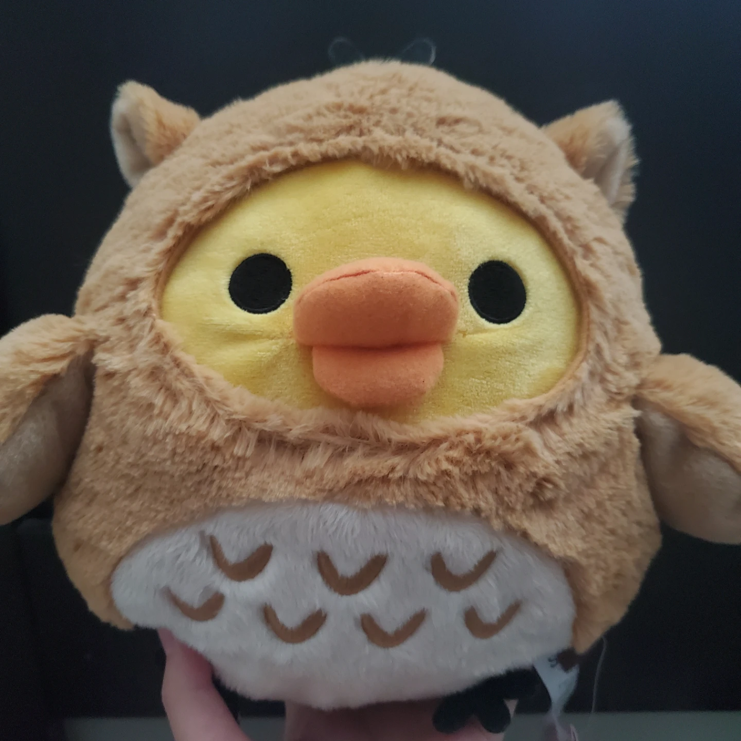 Kiiroitori in Owl Costume- Official Rilakkuma Merch