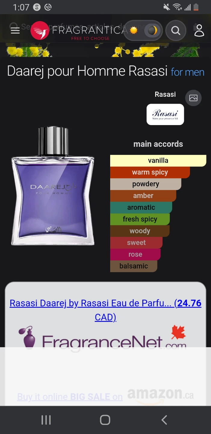Rasasi Daarej pour Homme Eau de Parfum for Men - photo 2