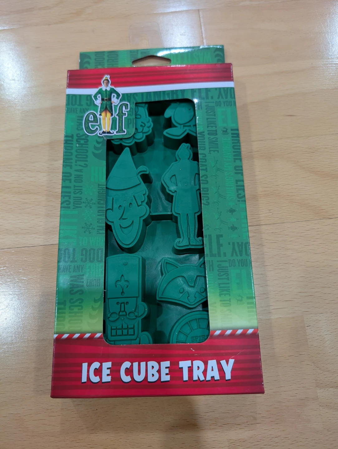 ELF Christmas Ice Cube Tray 🏆