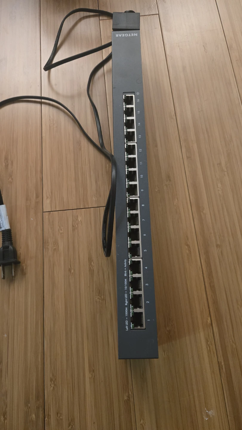 Netgear ProSAFE 16-Port Gigabit Switch GS116E