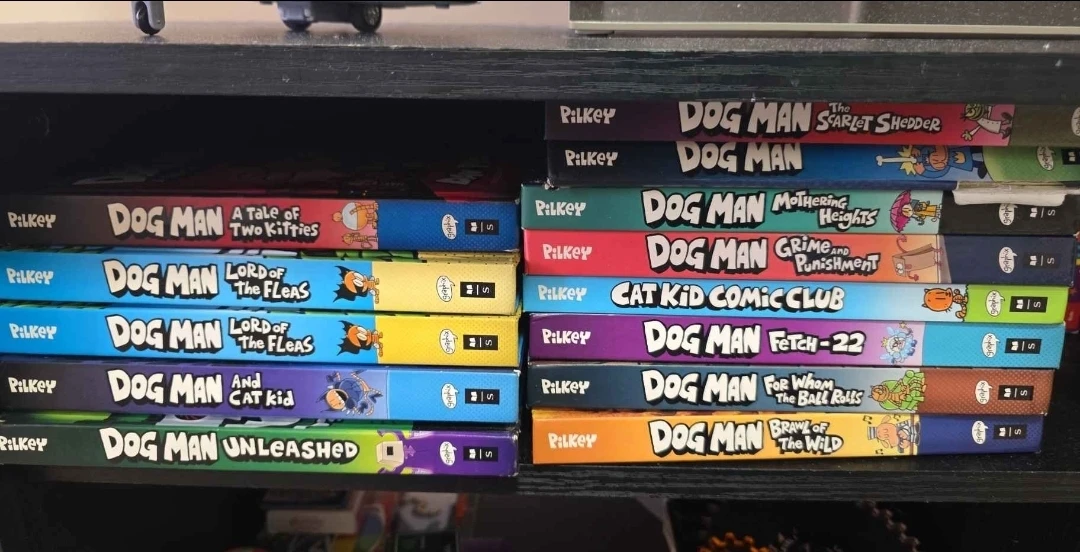 Dog Man and Cat Kid Graphic Novels by Dav Pilkey