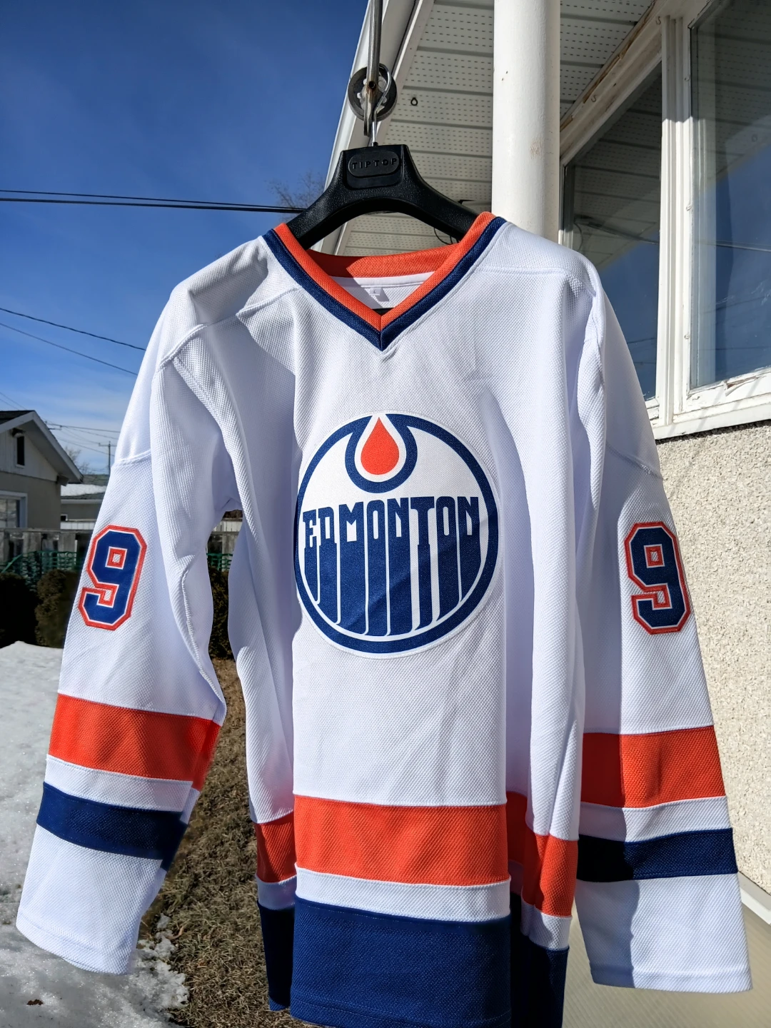 Edmonton Oilers Gretzky #99 Hockey Jersey large - photo 4