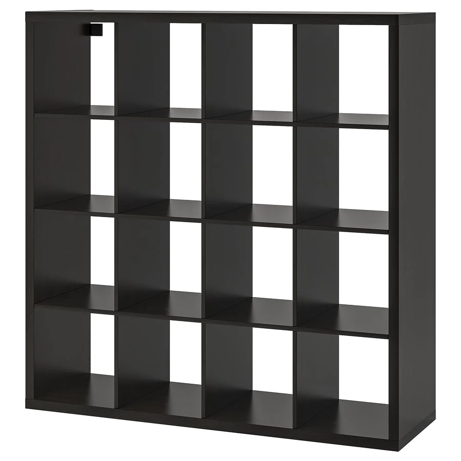 Ikea Kallax (black) 4x4