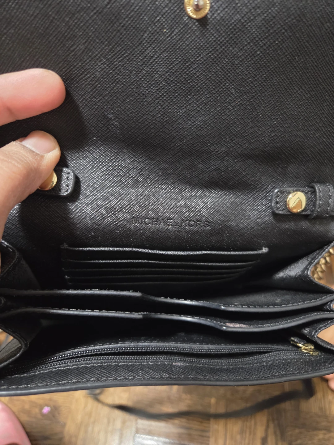 Michael Kors Black Crossbody Wallet - photo 2