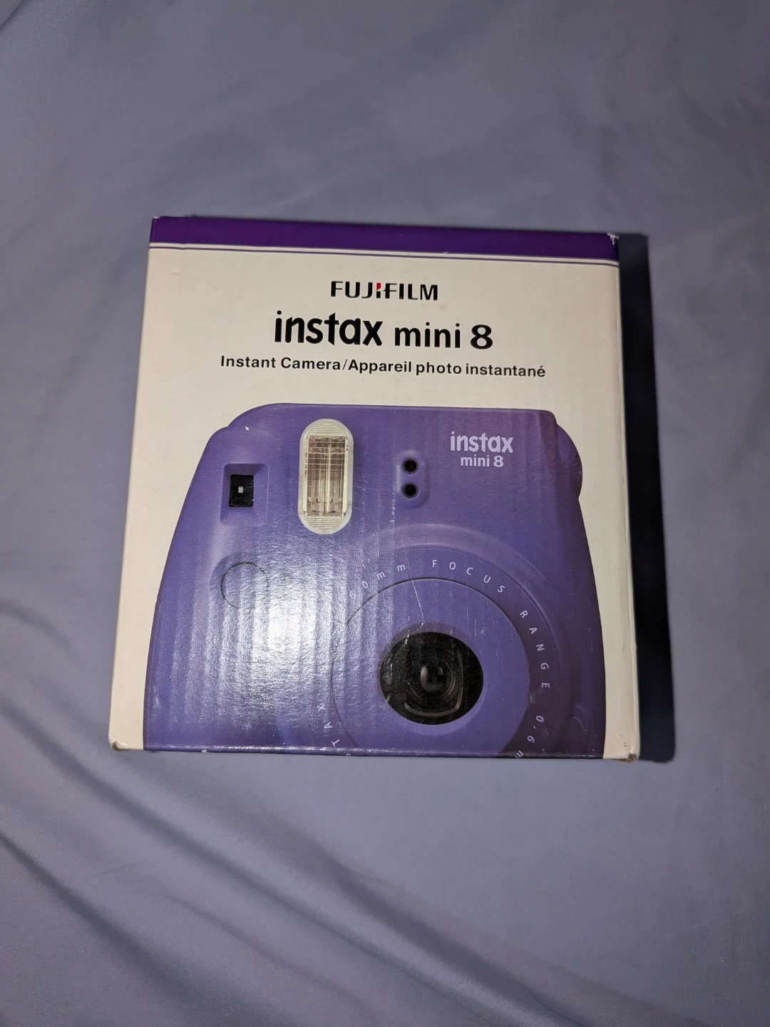 NEW UNOPENED Fujifilm Instax Mini 8 Instant Camera Grape/Raisin