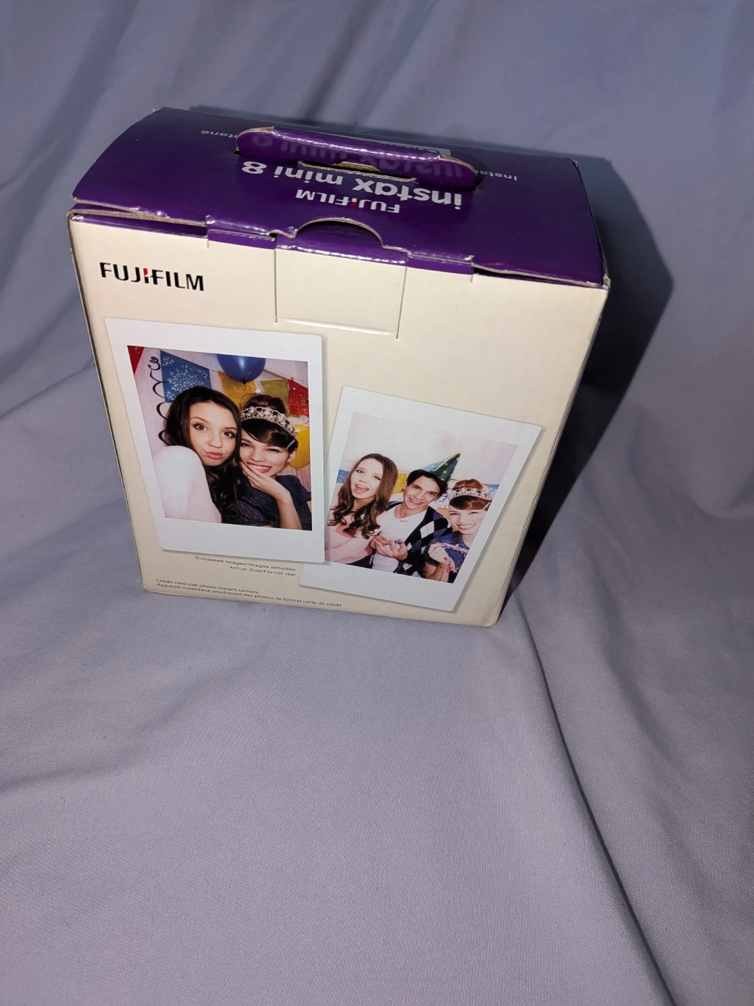 NEW UNOPENED Fujifilm Instax Mini 8 Instant Camera Grape/Raisin - photo 2