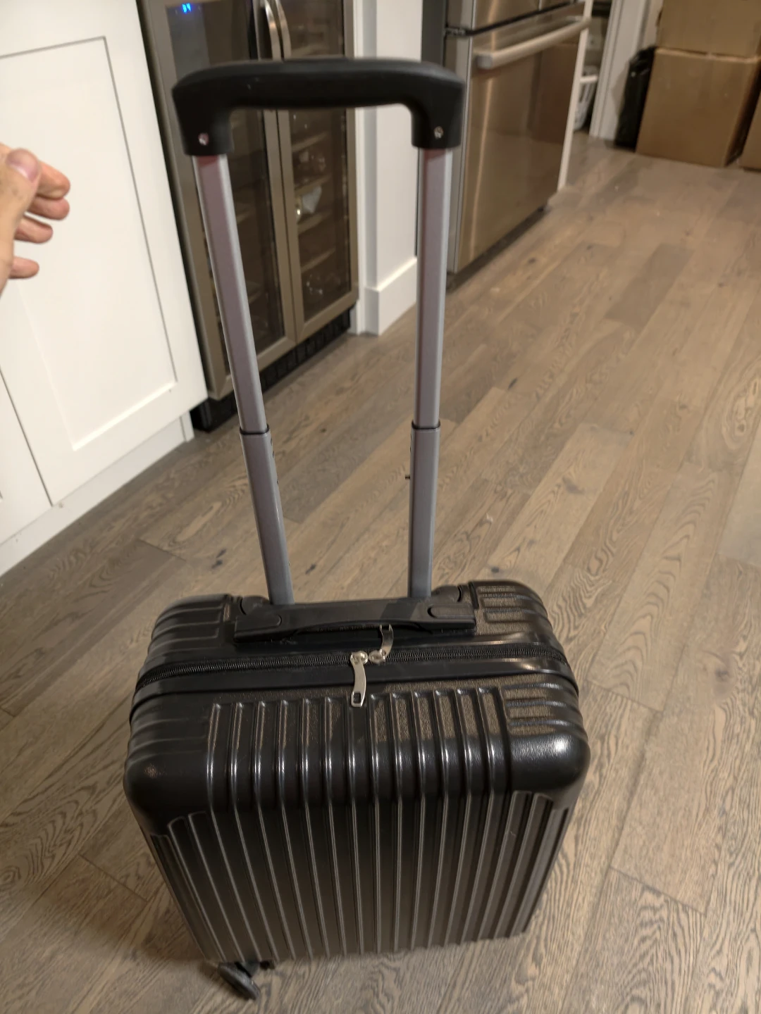 Black Hardshell Carry-On Spinner Luggage 18inch - photo 3