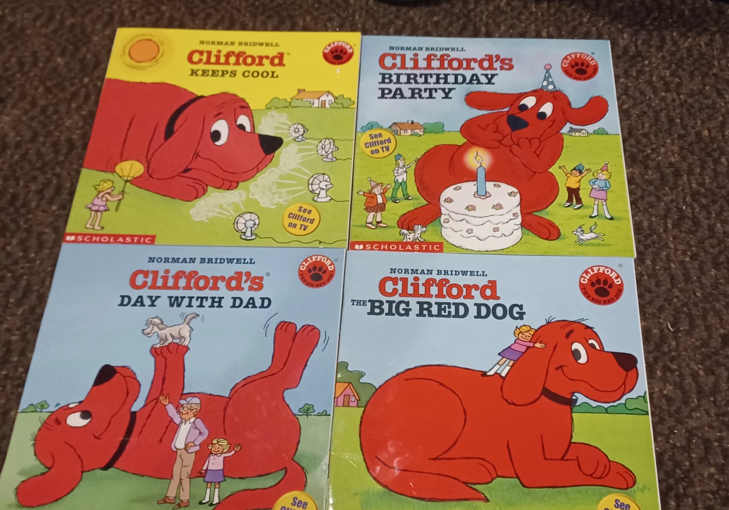 Box of Clifford books - photo 4