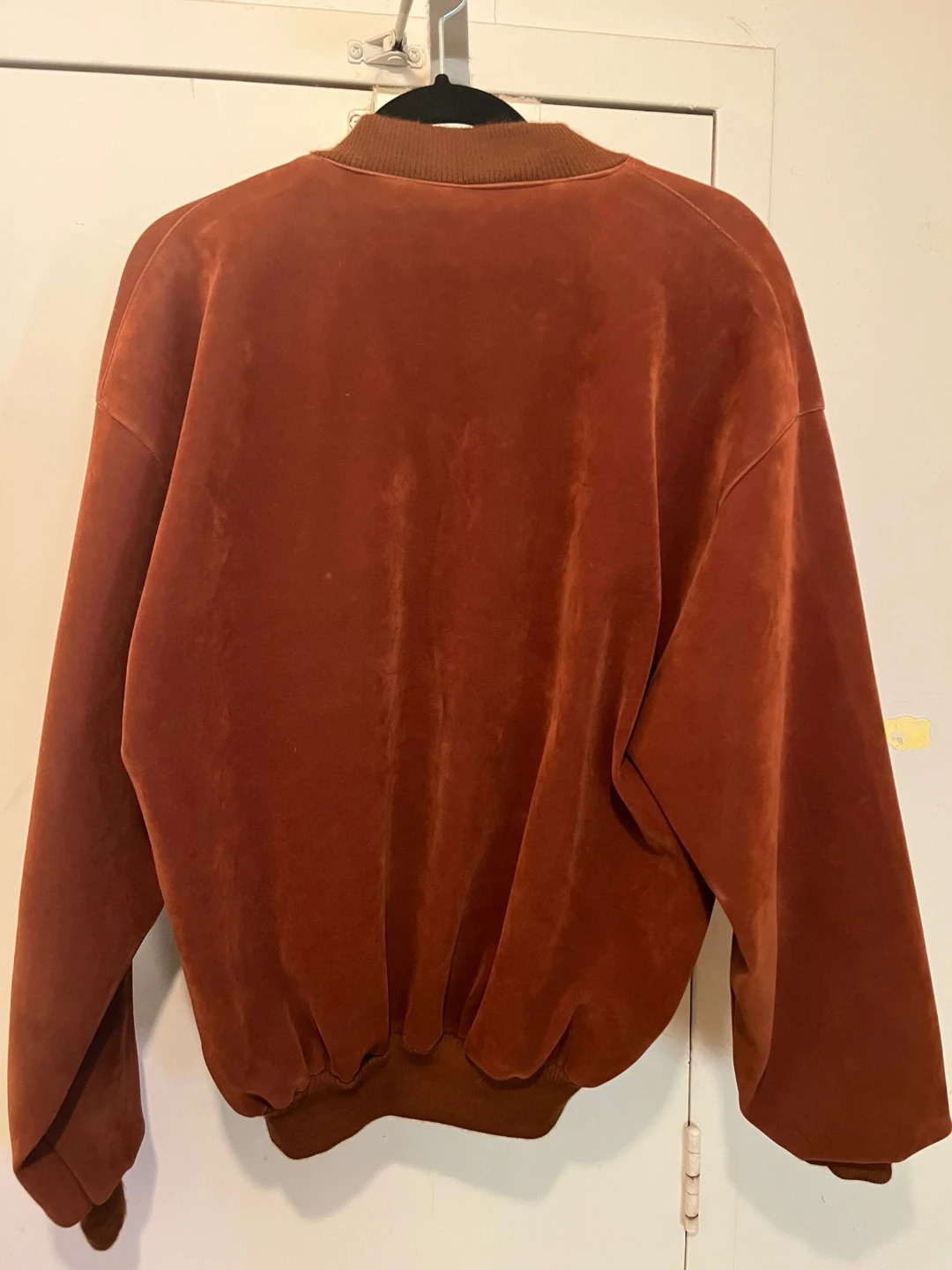 Brown Suede Bomber Jacket - photo 2