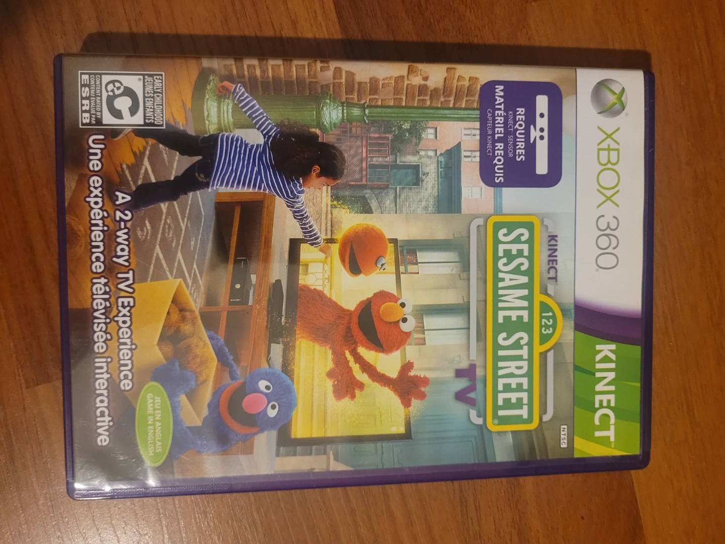 Xbox 360 Kinect Sesame Street: Once Upon a Monster Game