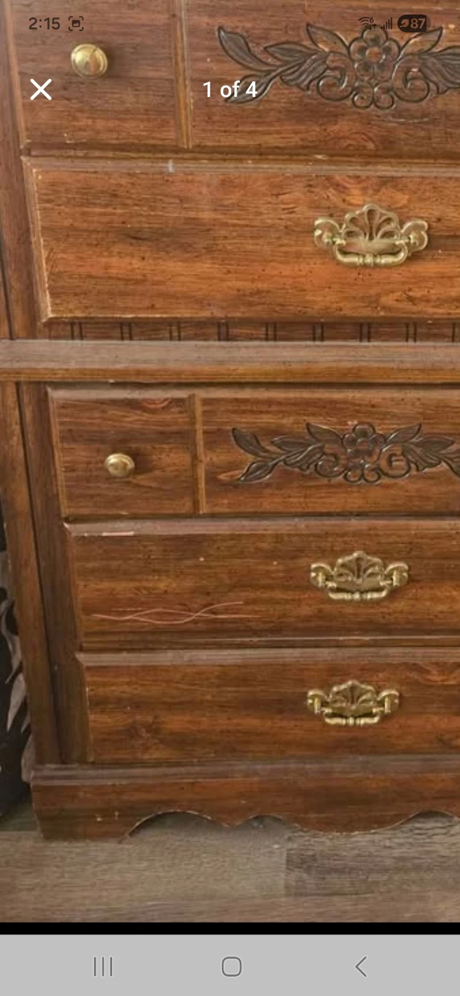 Free Antique Dresser! No Delivery - photo 5