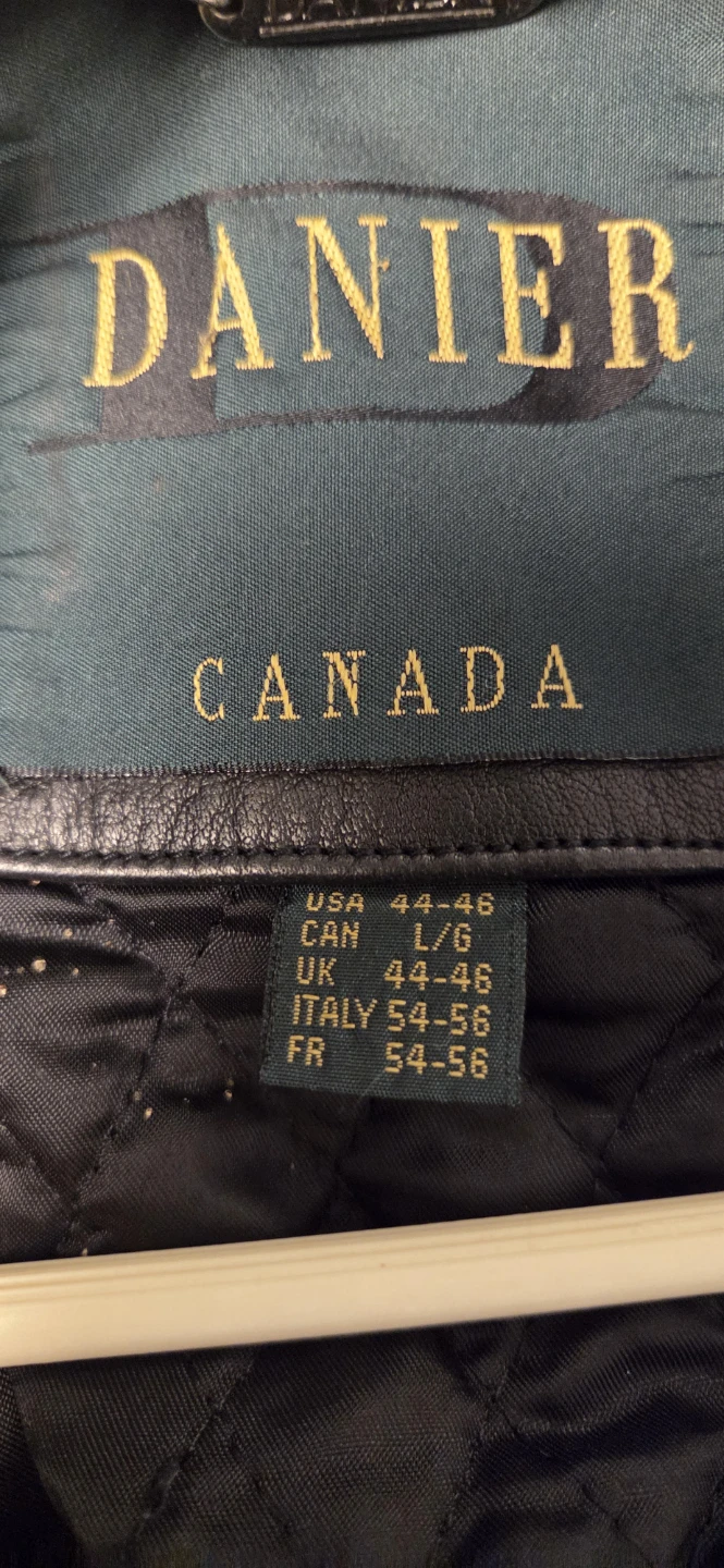 Men's Danier leather jacket - photo 2