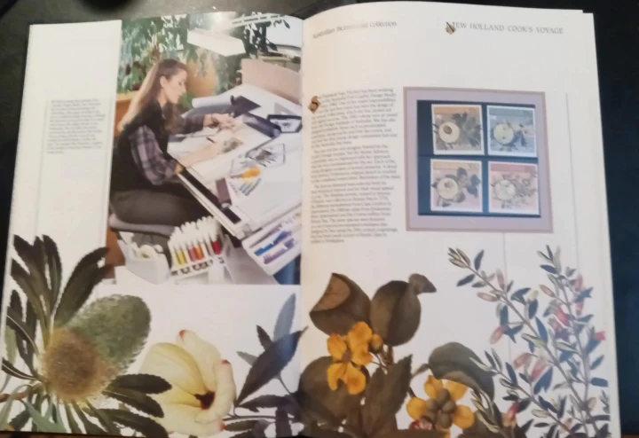 The Collection of 1986 Australian Stamps Book - photo 2