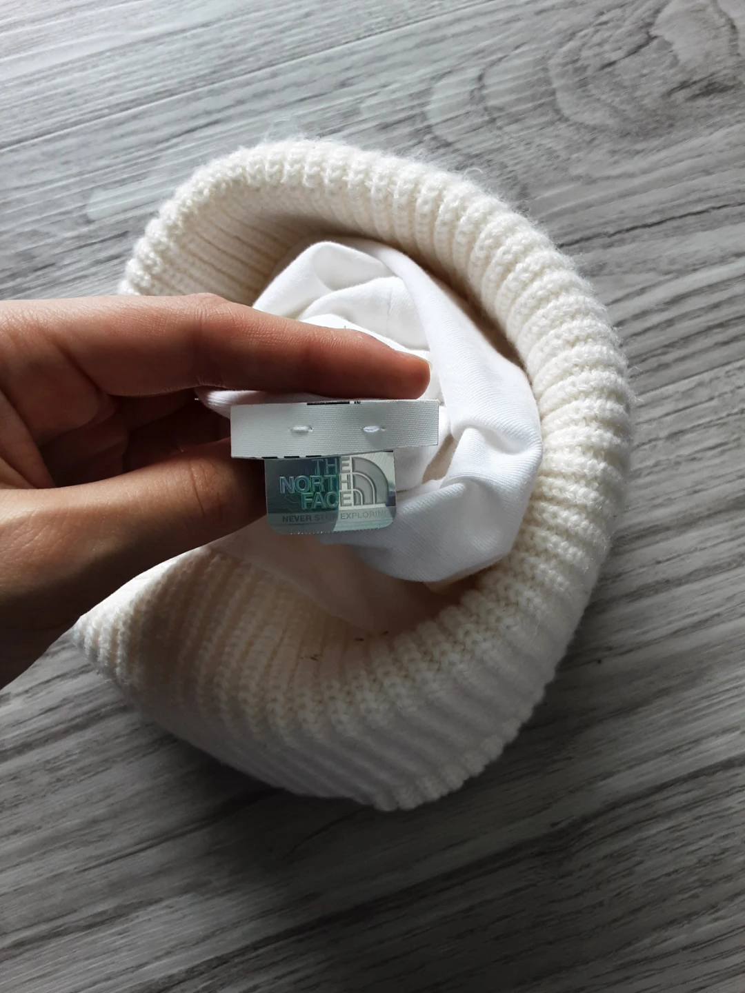 The North Face Ribbed Beanie - Cream - photo 2