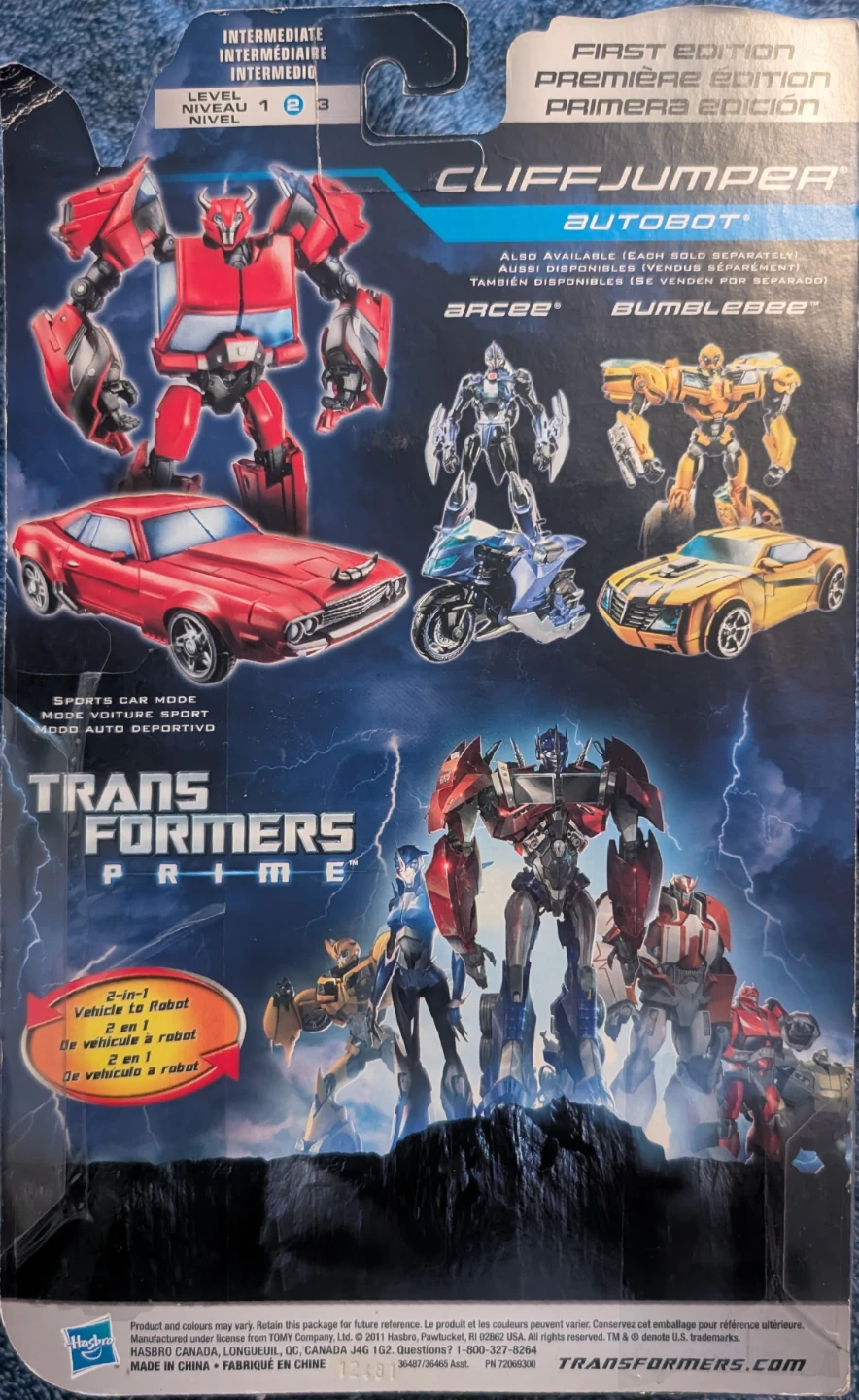 Transformers '11: Prime (first edition #004): Cliffjumper - photo 2