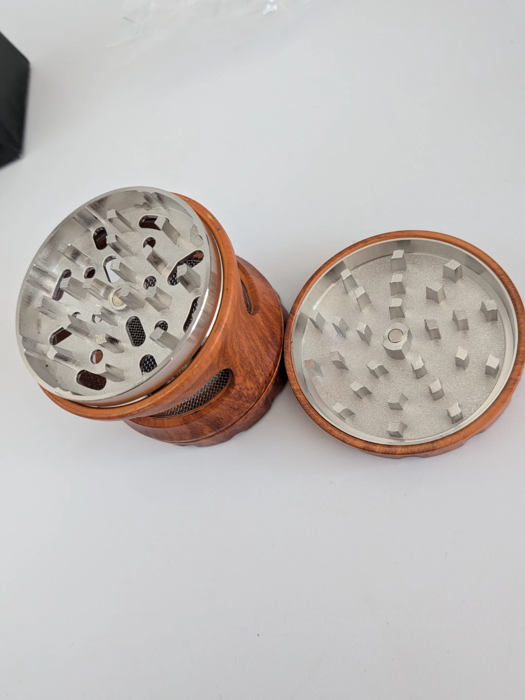 63mm Wooden Resin Herb Grinder - photo 2