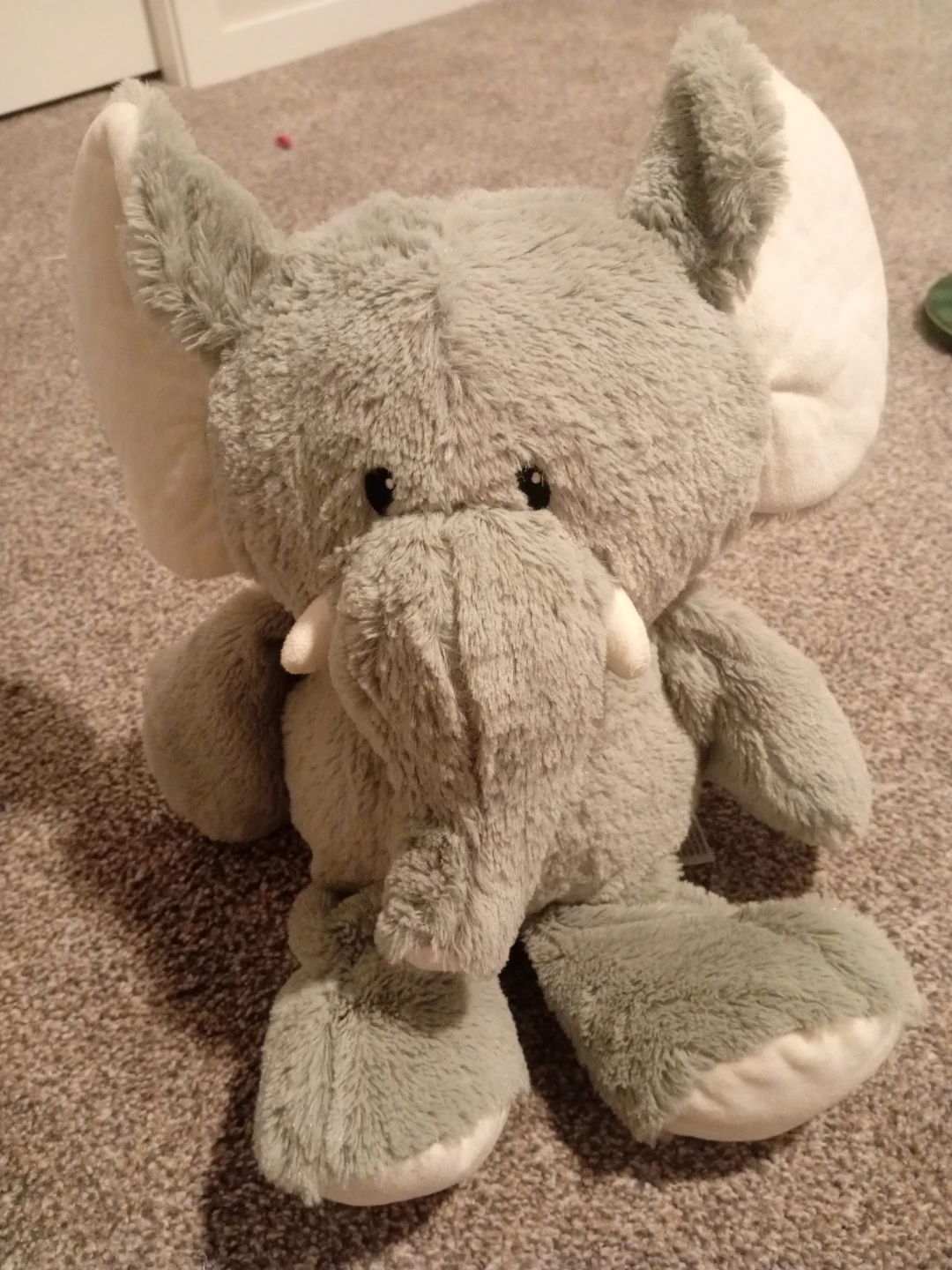 Grey Elephant Plush Toy