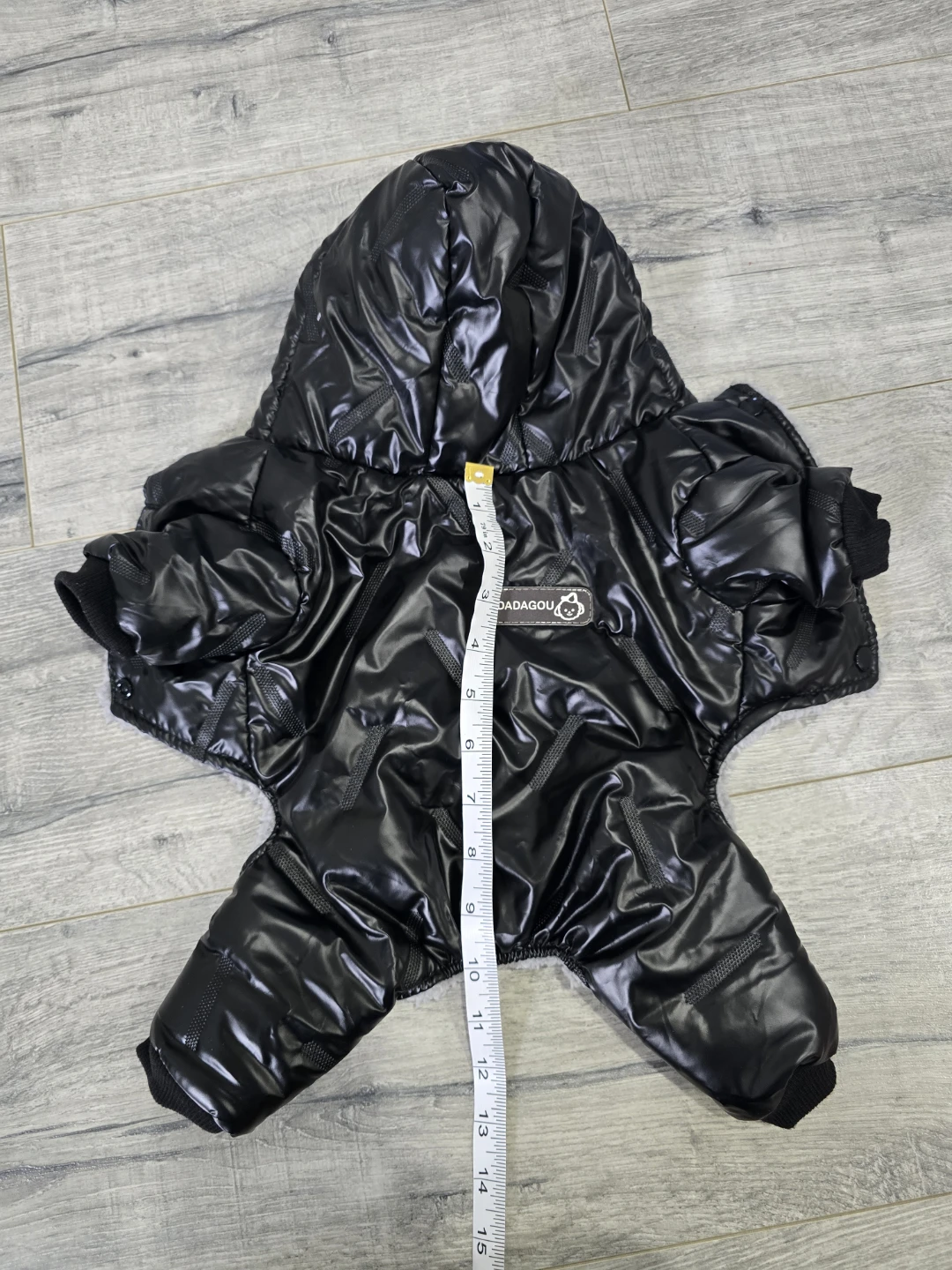 DADAGOU Black Dog Winter Jacket with Hood - photo 4