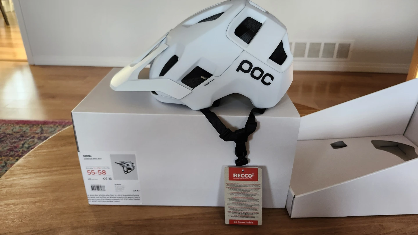 POC Kortal Hydrogen White Matt Bike Helmet - 55-58cm - photo 2