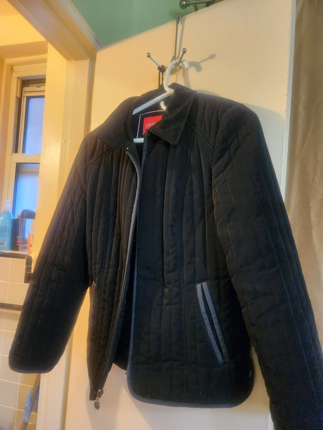 Esprit Black Quilted Jacket - Size L - photo 5
