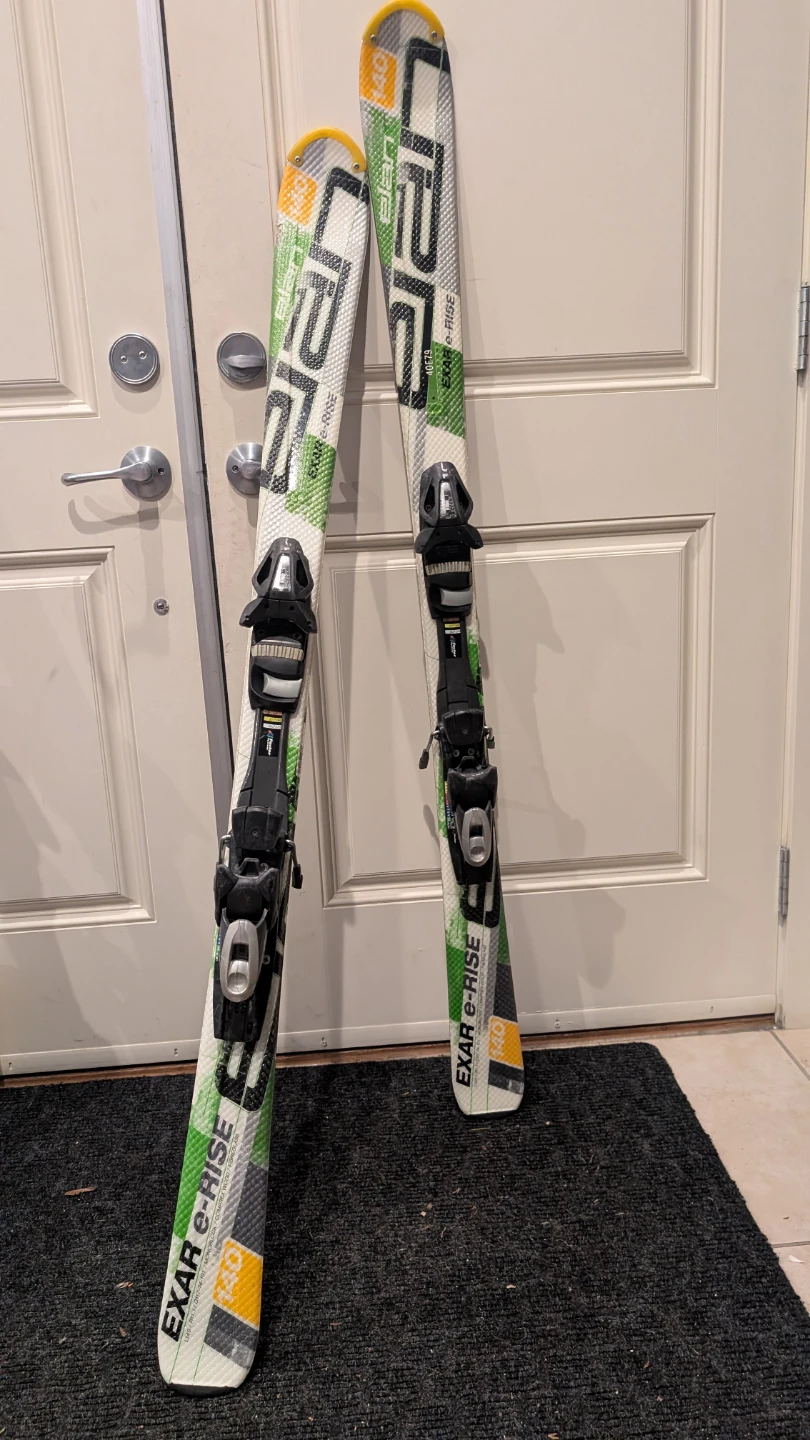 *Youth* Elan Magfire & EXAR e-RISE Skis with Poles - photo 2