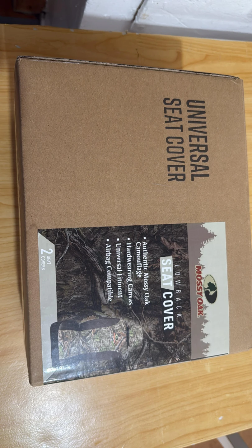 Mossy Oak Lowback Universal Seat Cover - Camo (2 Pack)