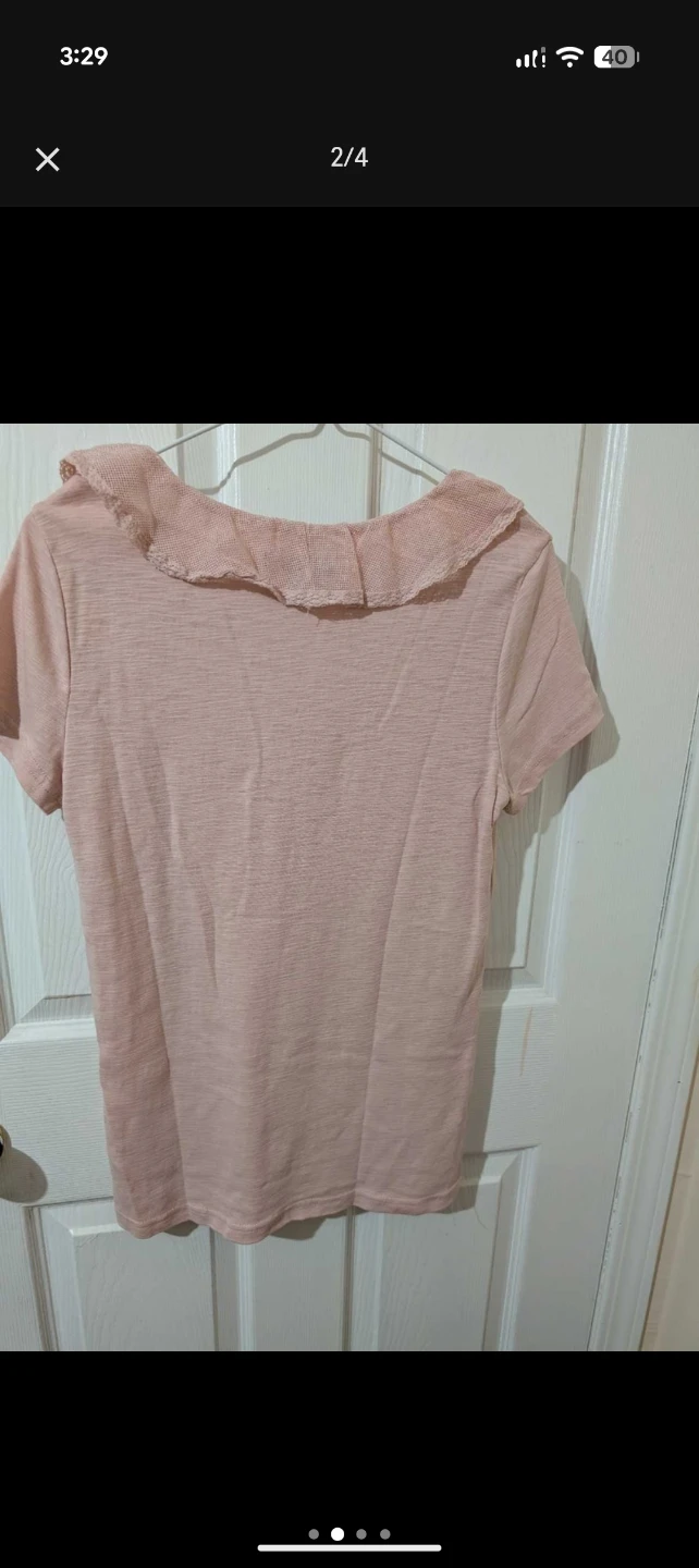 Chaps Pink Blouse - photo 2