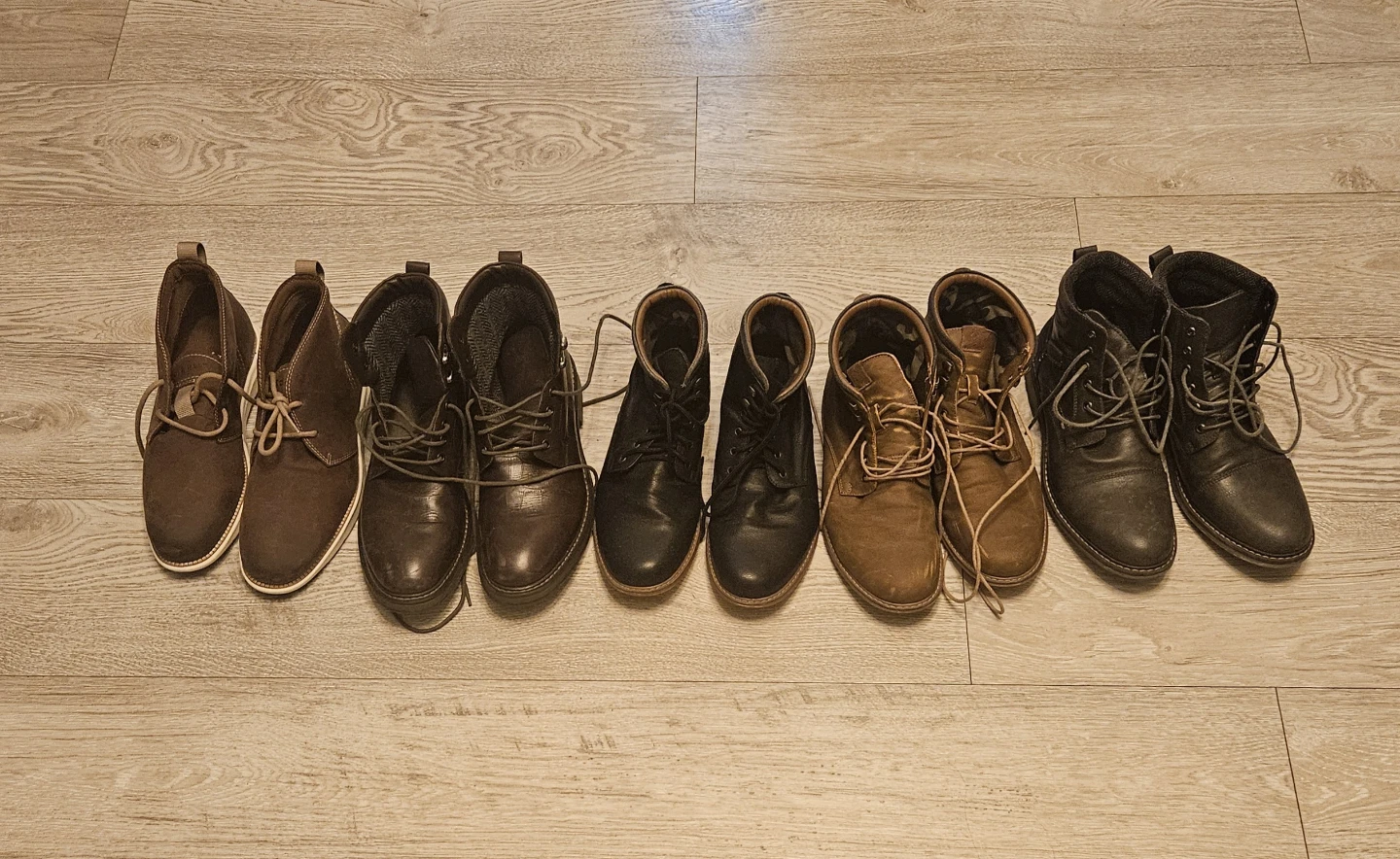 Lot of 5 Men's Ankle Boots