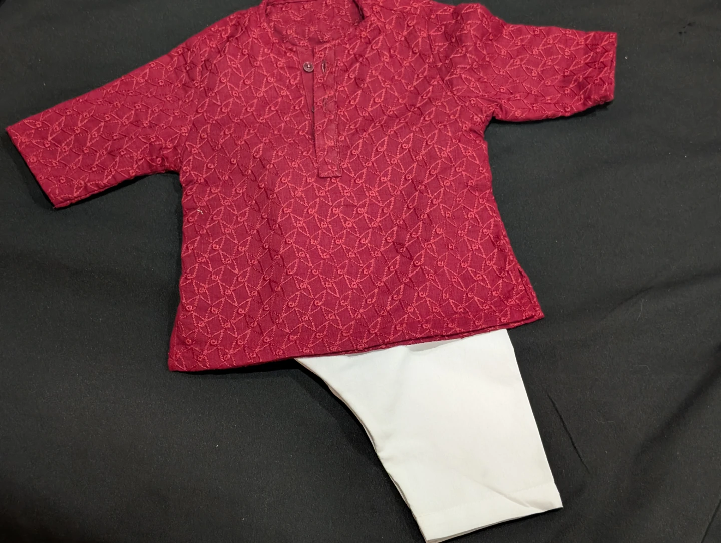 Guddli Guddli Embroidered Kurta Pajama Set - photo 3