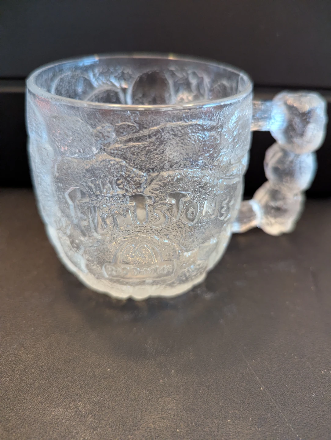 Vintage McDonald's Flintstones Glass Mugs set of 6