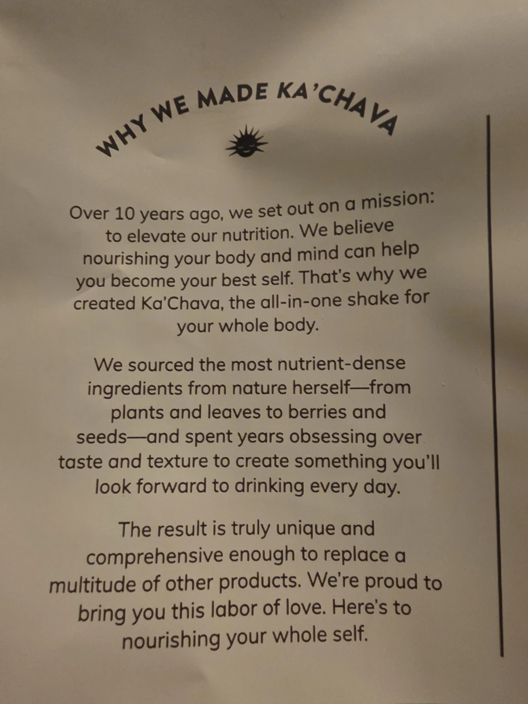 Kachava Vanilla All-In-One Nutrition Shake (32.8 oz) - photo 3