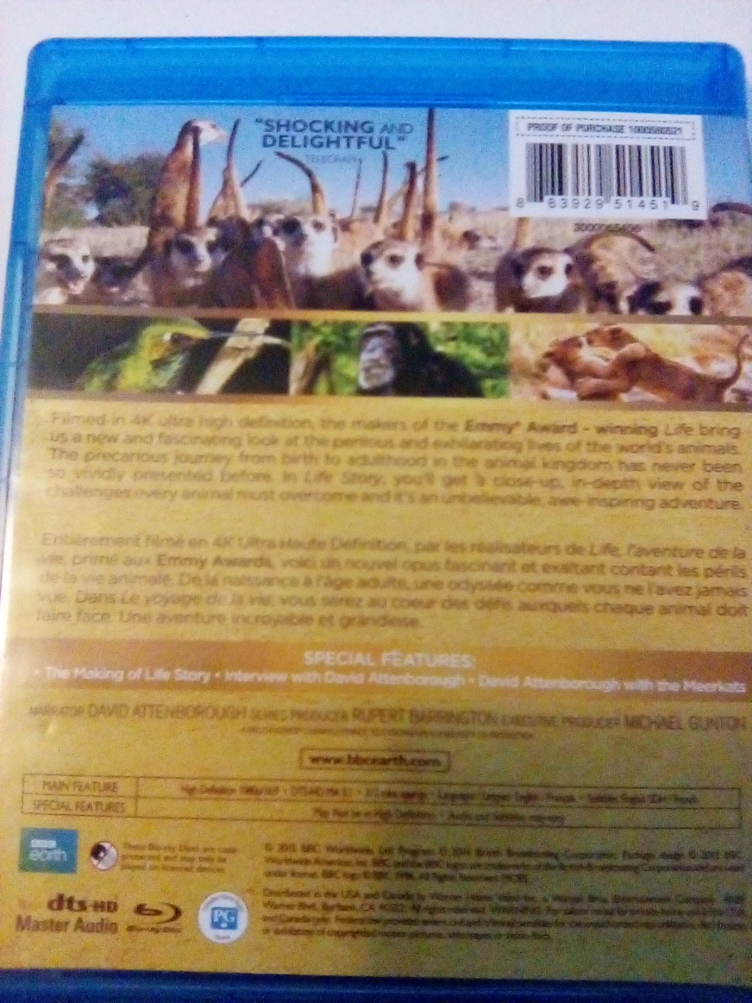 BBC Earth Life Story Blu-Ray - photo 2