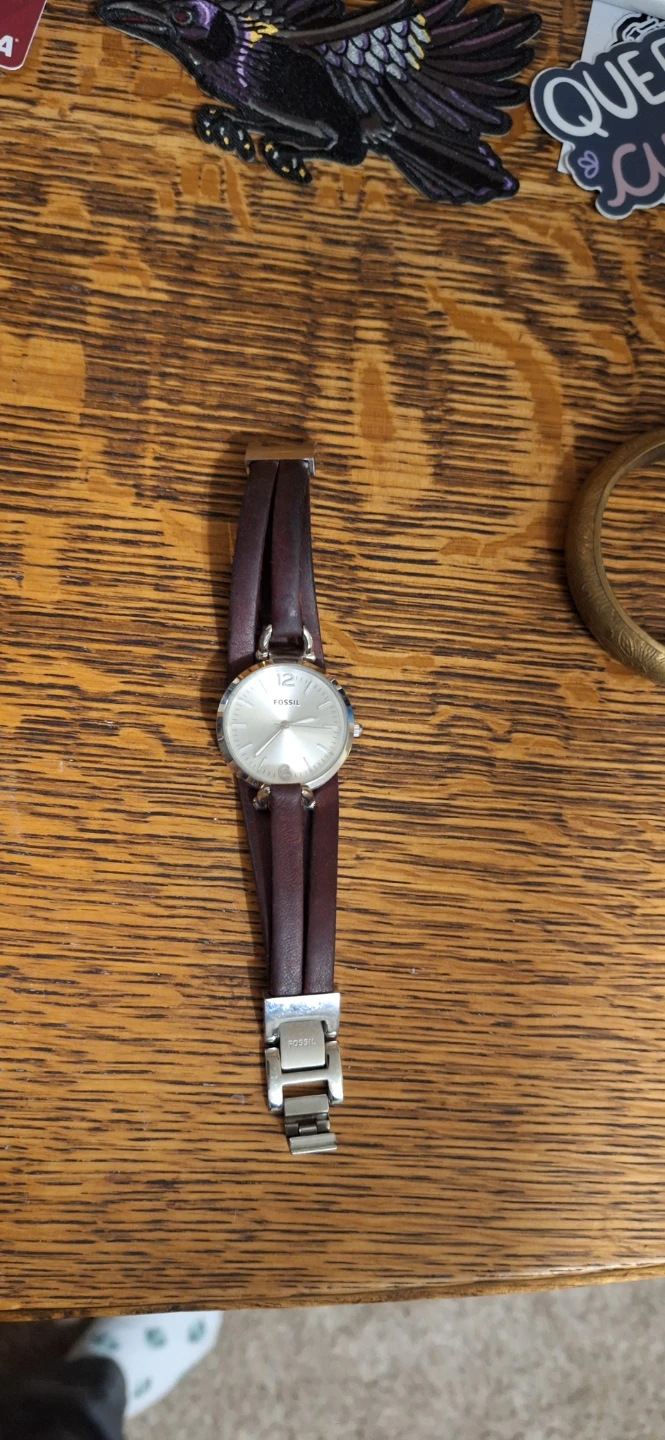 Fossil Women's WatchFossil with brown leather band