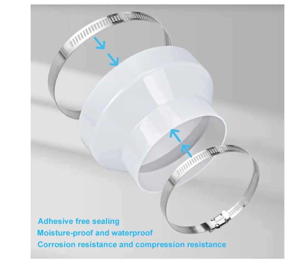 Duct  With 2PCS Hose Clamps (6 Inch to 4 Inch) - photo 5