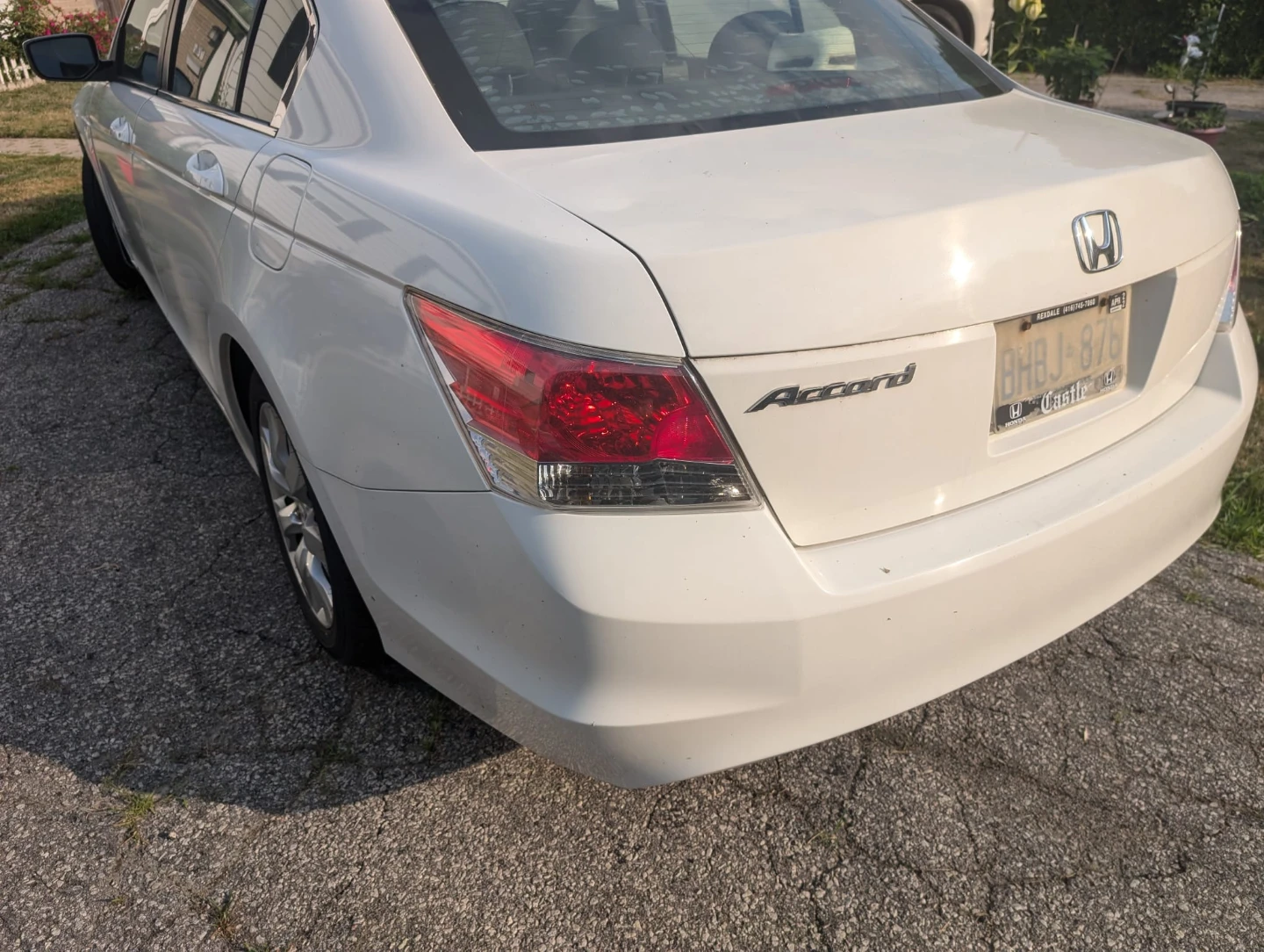 2009 White Honda Accord Sedan - photo 5
