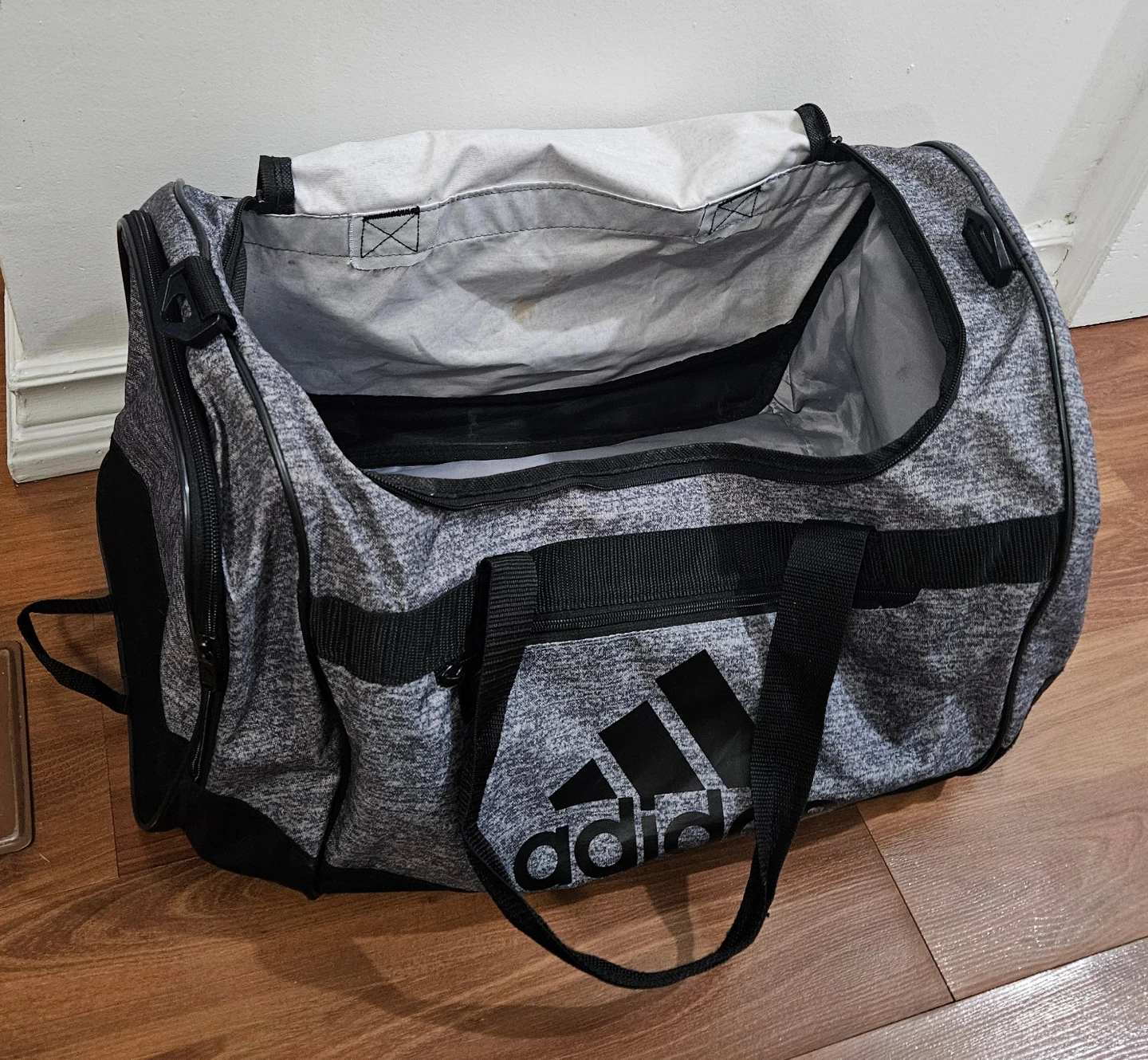 Adidas Grey Duffle Bag - photo 2