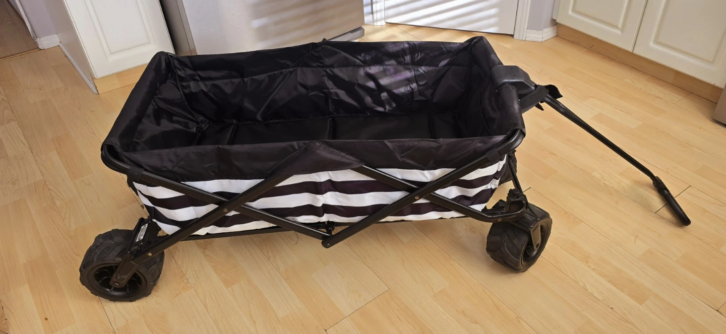 All Terrain Folding Collapsible Beach Wagon - photo 2