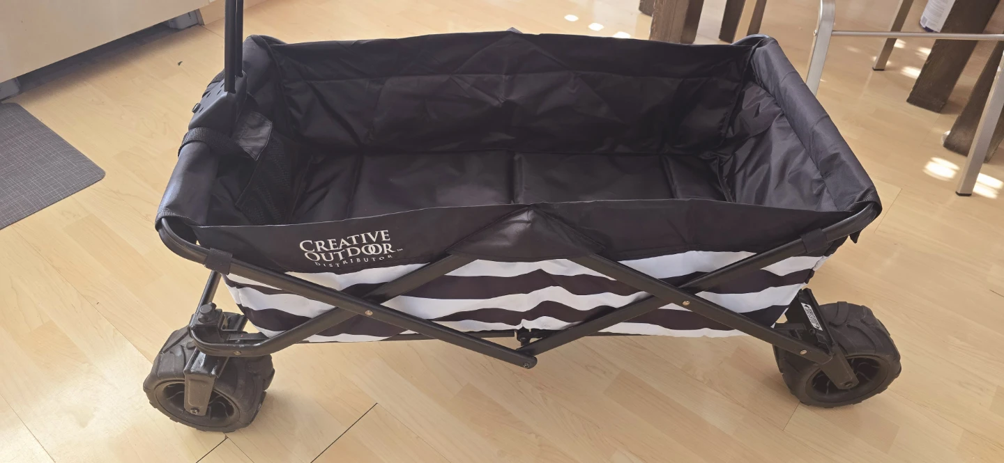All Terrain Folding Collapsible Beach Wagon - photo 4