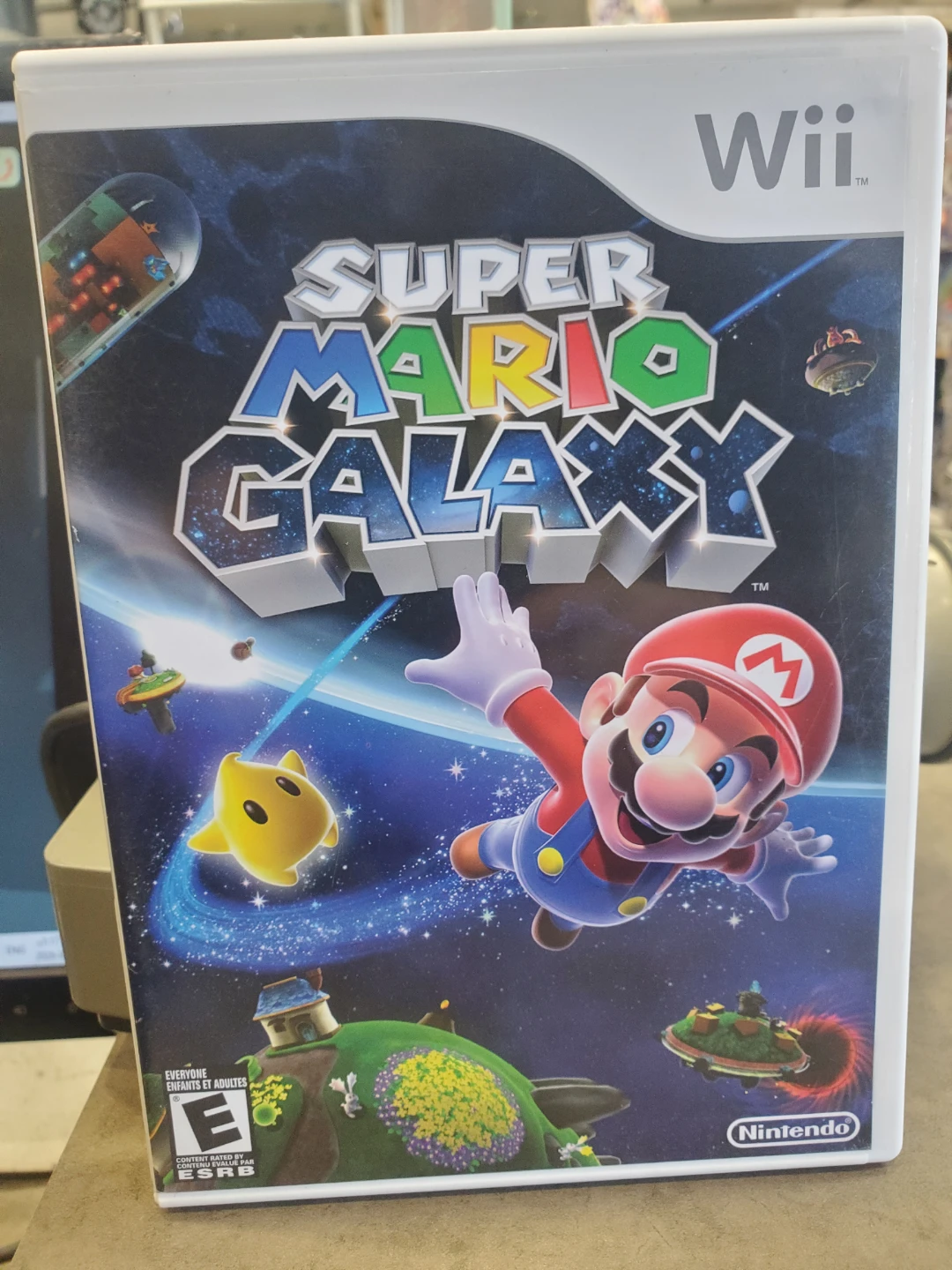 Nintendo Wii Super Mario Galaxy Video Game