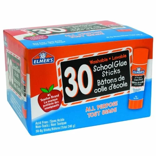 Elmer's Washable School Glue Sticks - 30 Count 🏆