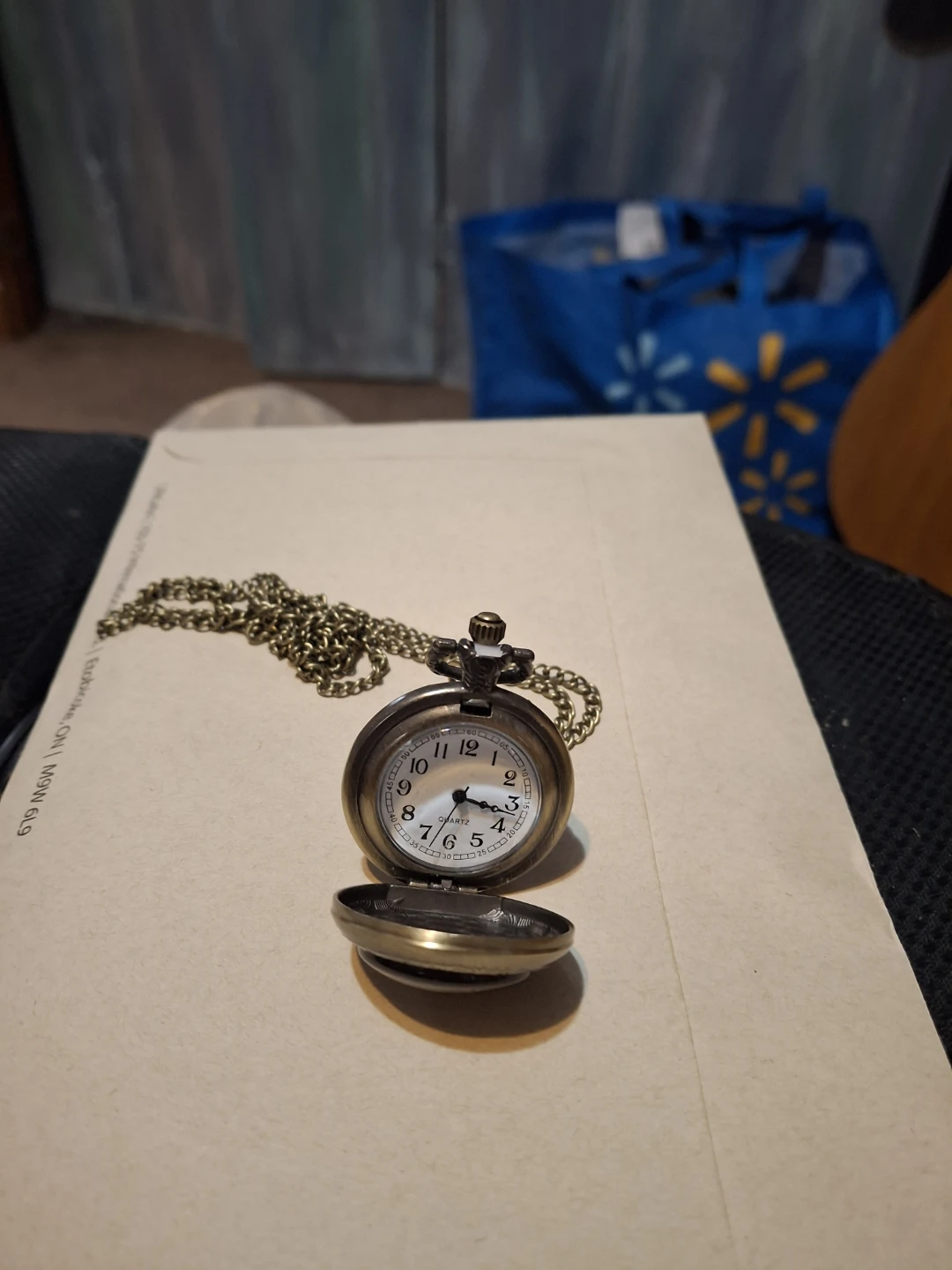 Pocket Watch with Motorcycle Design - photo 2