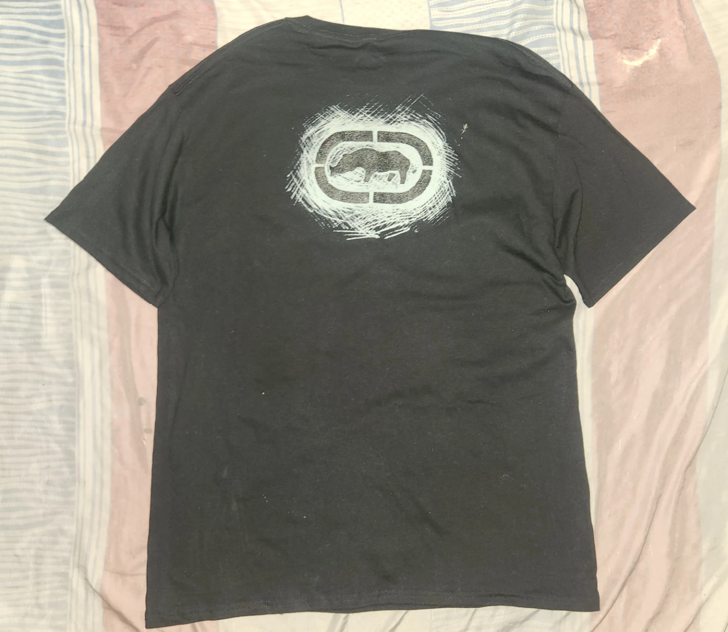 Ecko Unltd. Black Graphic T-Shirt Size L - photo 2