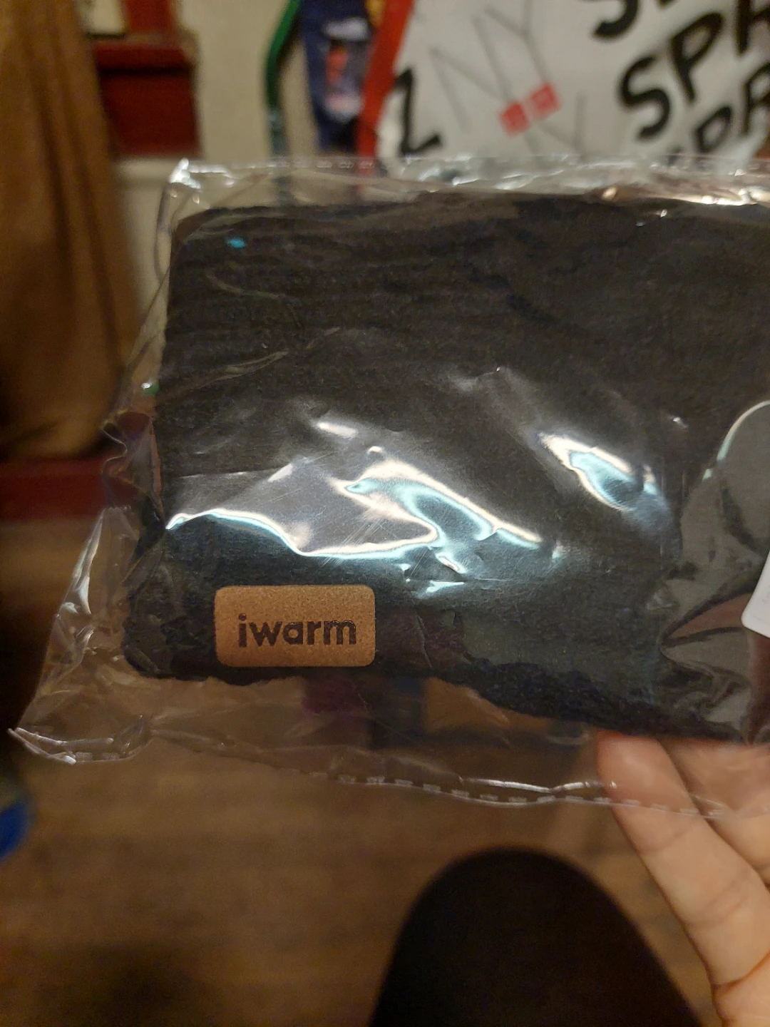 🥕 iWarm Black Gloves - photo 2