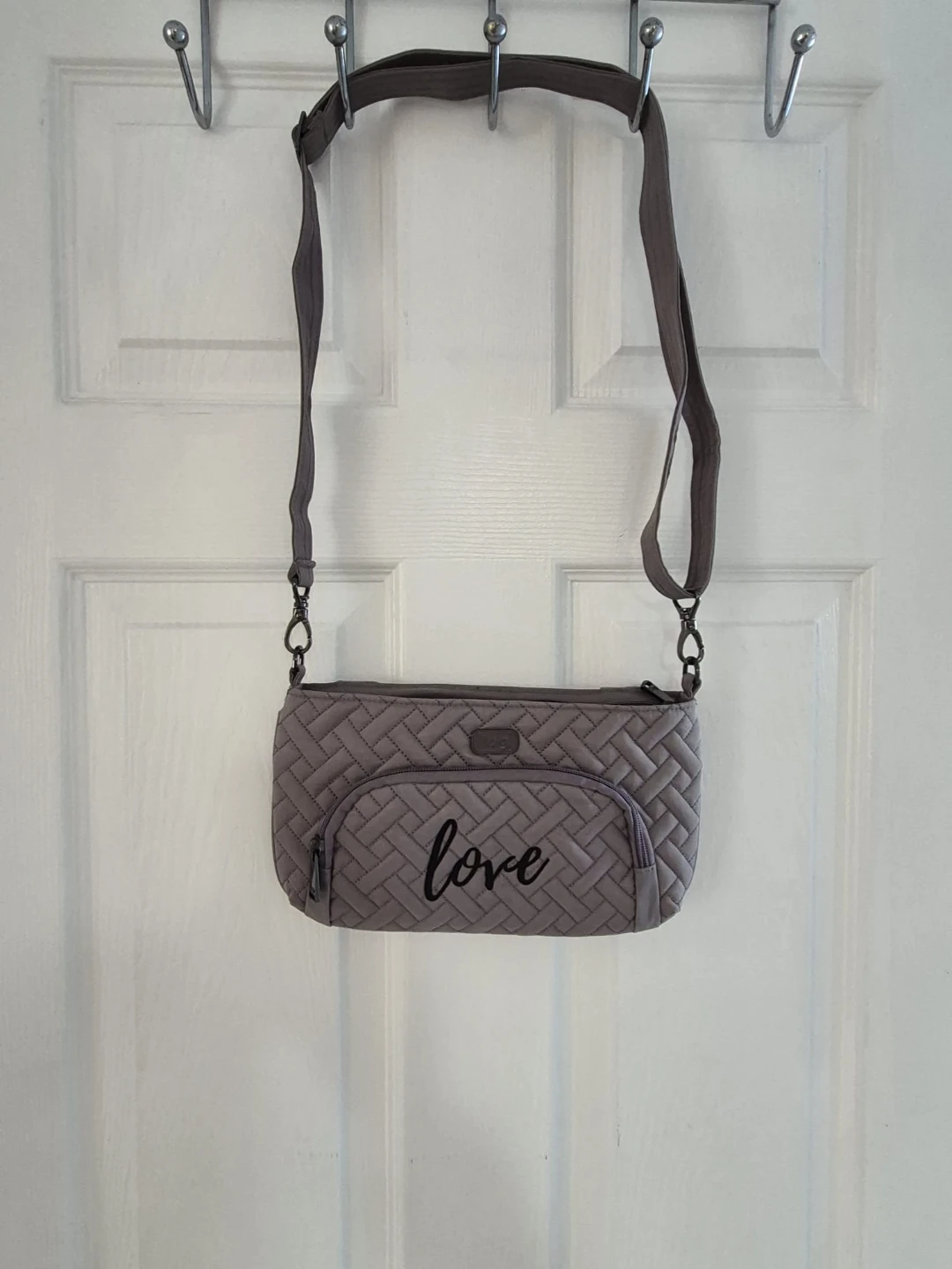 Lug Flyer Quilted Crossbody Bag
