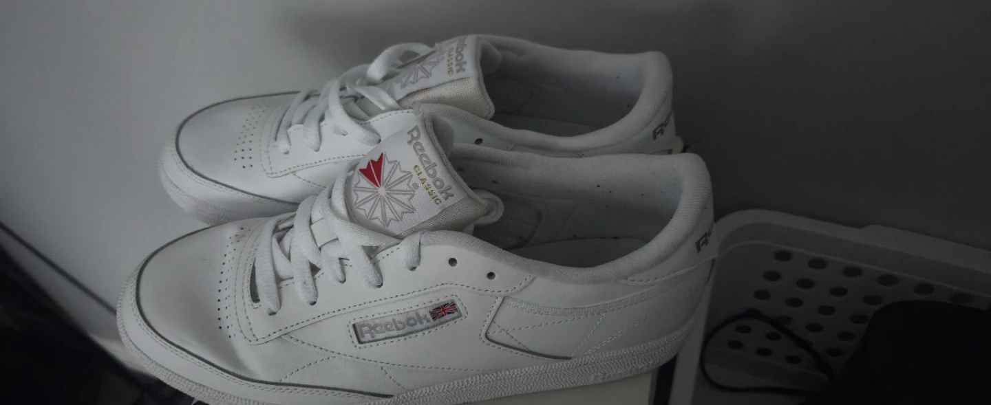 Reebok Classic White Leather Sneakers